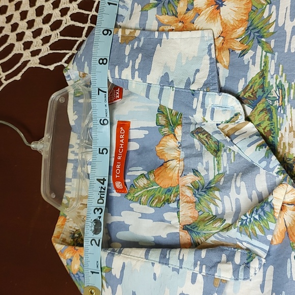 Vintage Tory Richard Made In Hawaii USA Hawaiian Shirt Cotton Lawn SZ: 2… - Picture 12 of 12